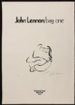 John Lennon Signed "Bag One" Complete Set Original Limited Edition Lithographs