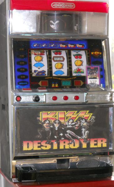 KISS Original "Destroyer" Vintage Slot Machine