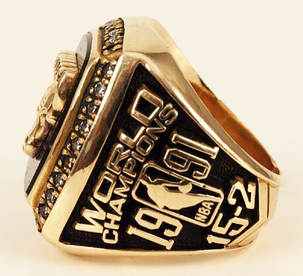 Lot Detail - 1991 Chicago Bulls Michael Jordan’s 1st Nba Championship Ring