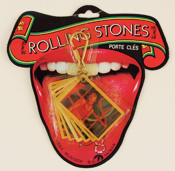 Vintage Rolling Stones Picture Keychain