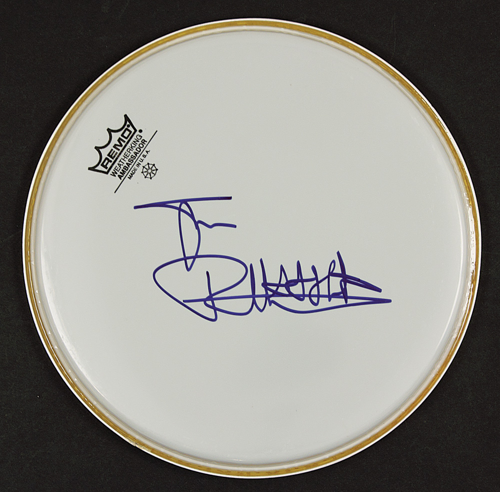 Lot Detail - Sex Pistols Johnny Rotten Signed Drumhead