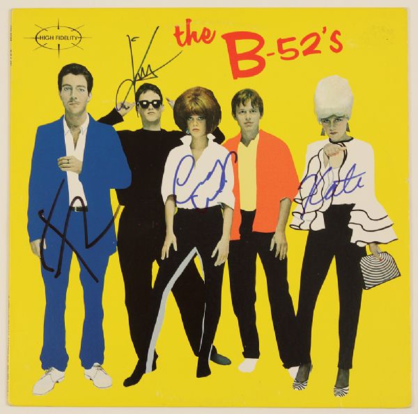 The B-52s Signed Album