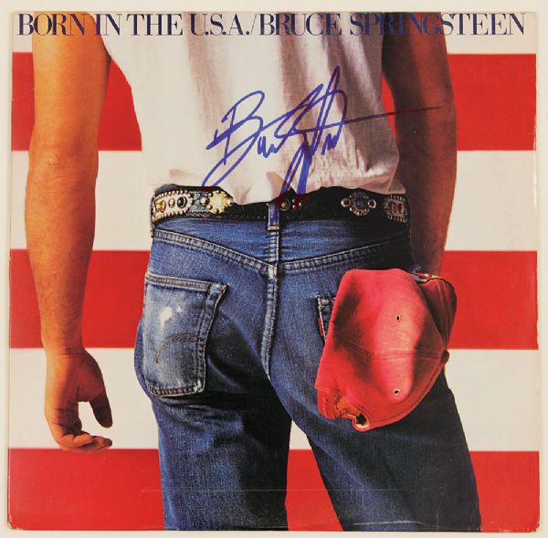 Bruce Springsteen Signed "Born in the USA" Album