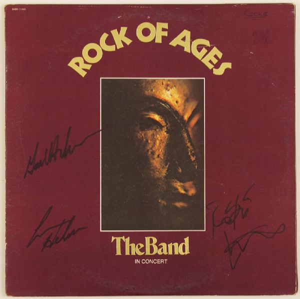 The Band Signed "Rock of Ages" Album