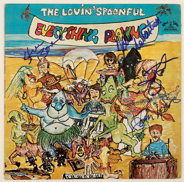 Lovin Spoonful Signed "Everything Playing" Album