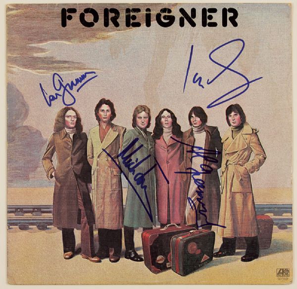 Foreigner Signed Album