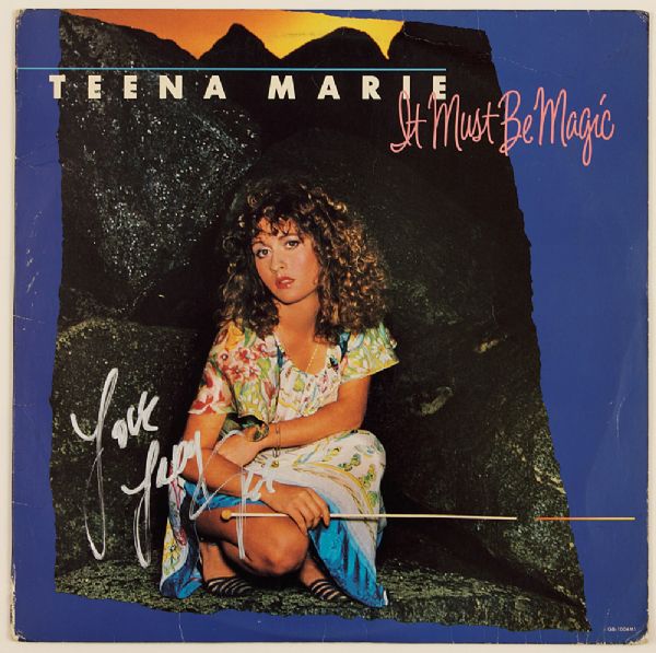 Teena Marie Signed "It Must Be Magic" Album