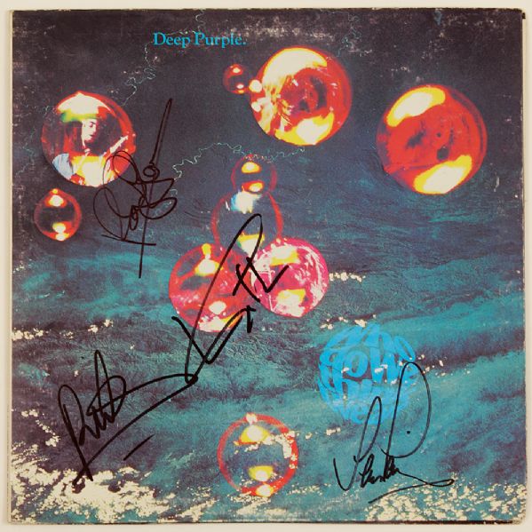 Deep Purple Signed  "Who Do We Think We Are" Album