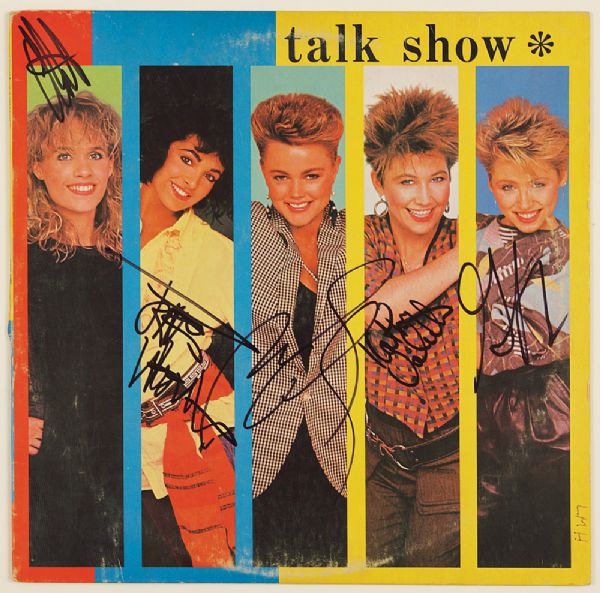 The Go-Gos Signed "Talk Show" Album