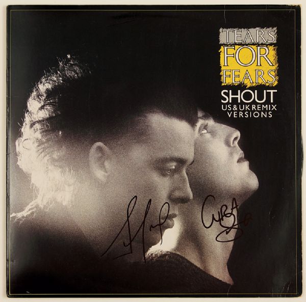 Tears for Fears Signed "Shout" Album