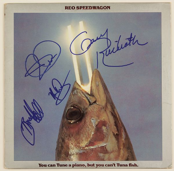 REO Speedwagon Signed Album