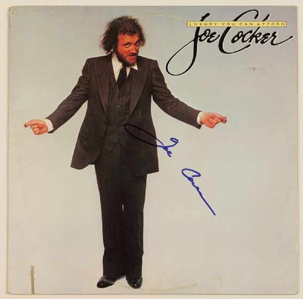 Joe Cocker Signed "Luxury You Can Afford" Album