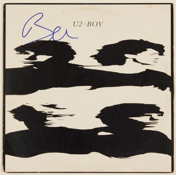 U2 Bono Signed "Boy" Album