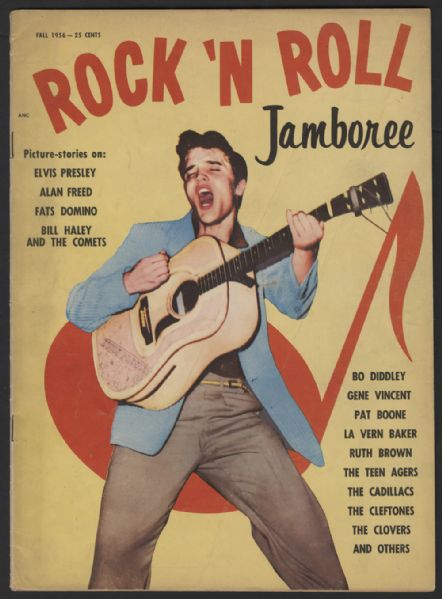 Elvis Presley Original "Rock N Roll Jamboree" Magazine
