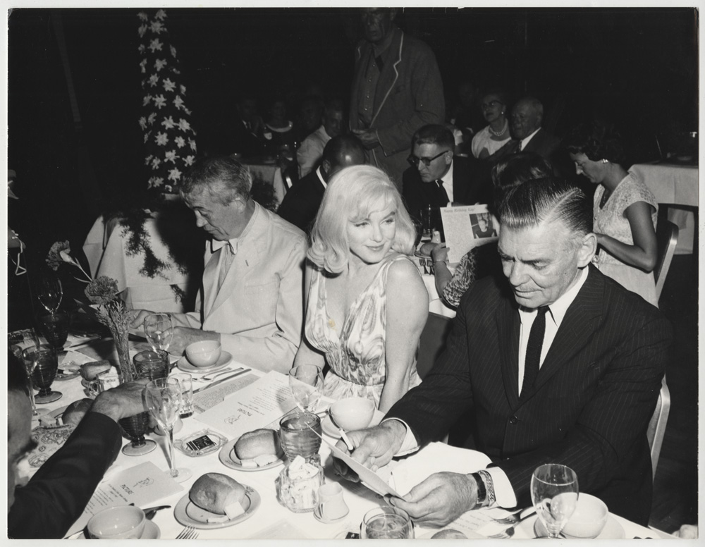 Lot Detail - Marilyn Monroe & Clark Gable Original Photograph