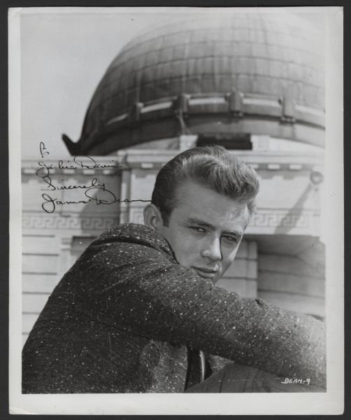 James Dean Signed and Inscribed Original Photograph