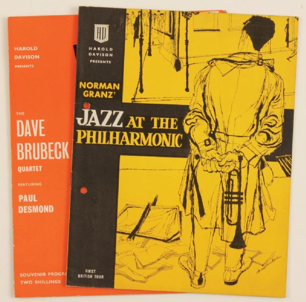 Original Jazz Concert Programs