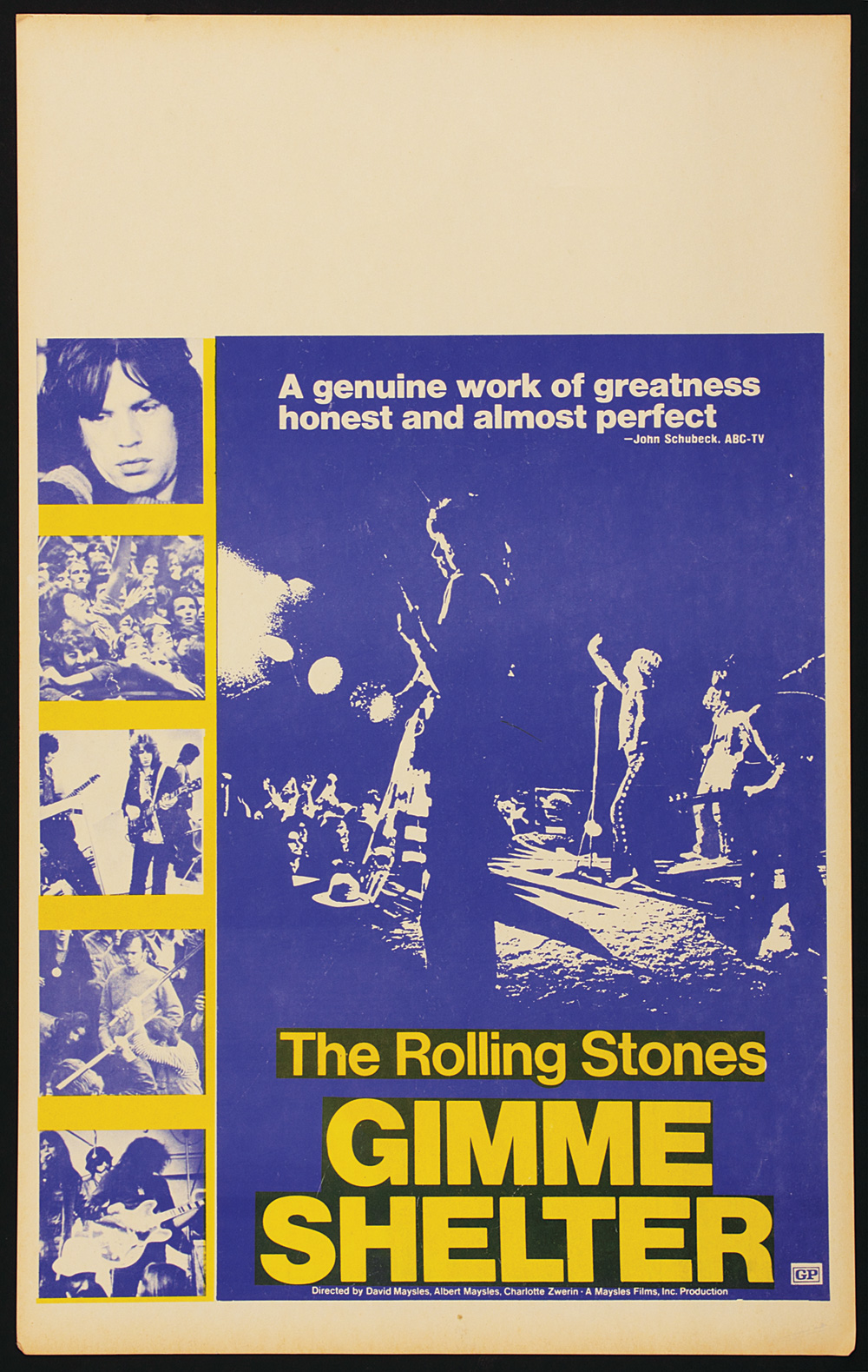 Rolling Stones "Gimme Shelter".