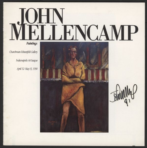 John Mellencamp Signed Art Program