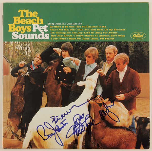 The Beach Boys Signed "Pet Sounds" Album