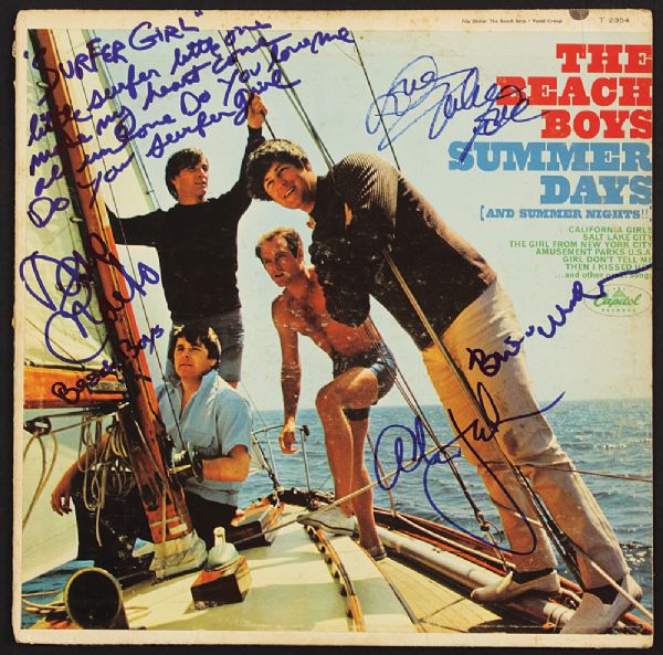 The Beach Boys Signed "Summer Days" Album