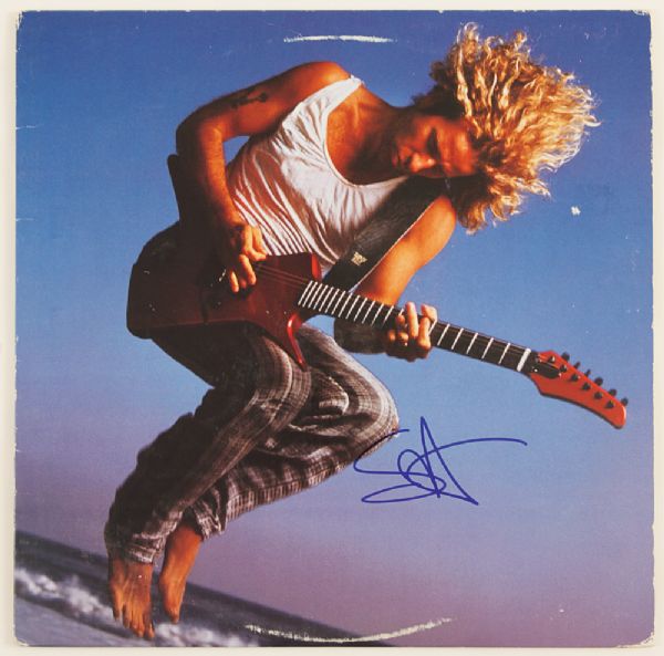 Sammy Hagar Signed Album