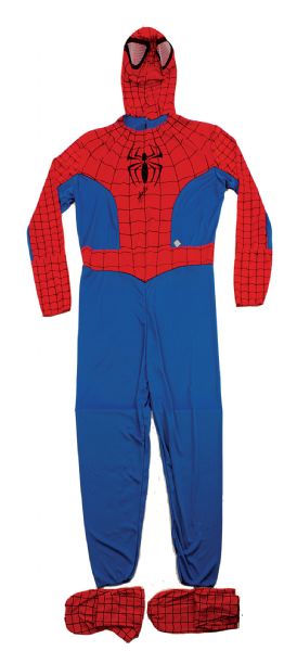 Stan Lee Signed Limited Edition "Spider-Man" Costume