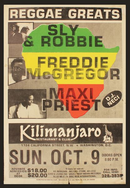 Vintage Reggae Poster