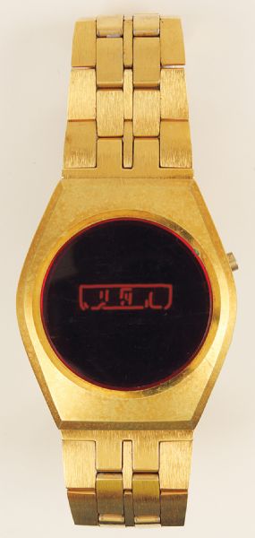 Elvis Presleys 1970s Owned and Worn Digital Watch