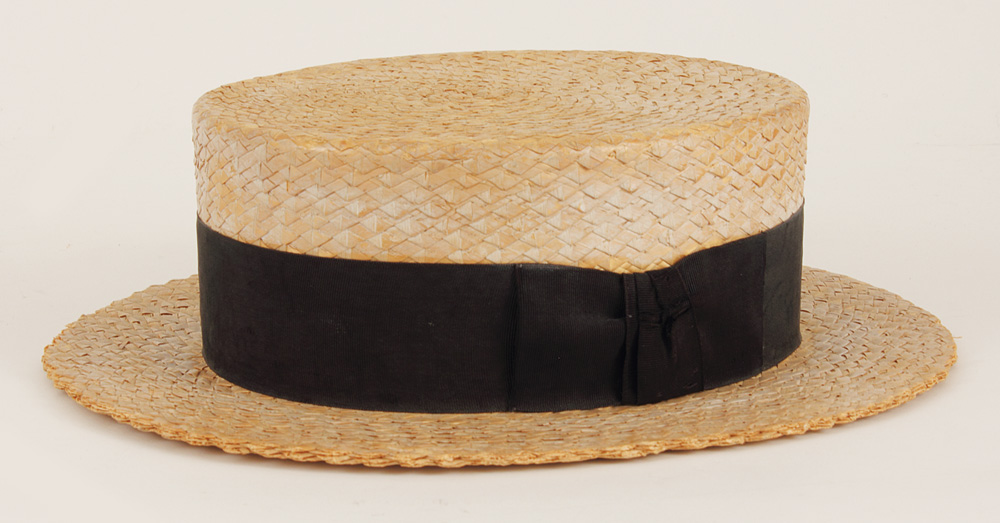Lot Detail - The Godfather Original Movie Prop Straw Hat
