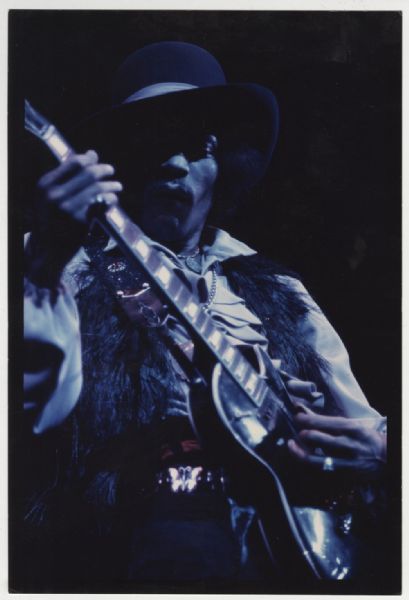 Jimi Hendrix Vintage Original Linda McCartney Back Stamped Photograph