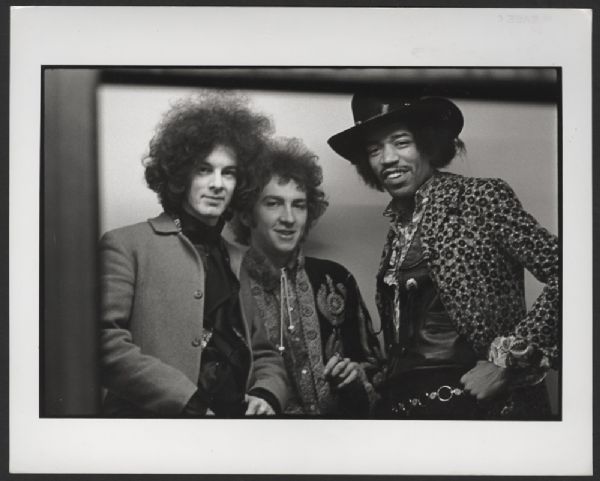 Jimi Hendrix Experience Vintage Original Linda McCartney Photograph