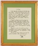 Elvis Presleys Last Signed Christmas Gift To His Father Vernon