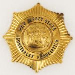 Elvis Presley Owned Police Association Badge