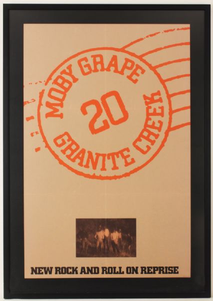 Moby Grape "20 Granite Creek" Original Poster