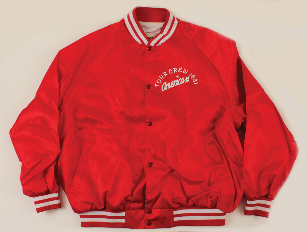 Lot Detail - Ted Nugent 1981 Red Tour Jacket