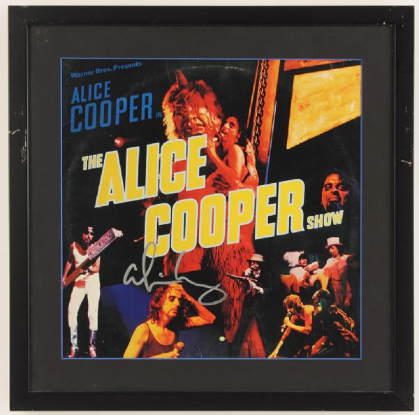 Alice Cooper Signed "The Alice Cooper Show" Album