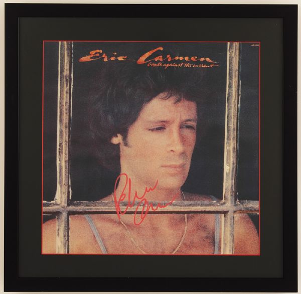 Eric Carmen Signed "Boats Against The Current" Album