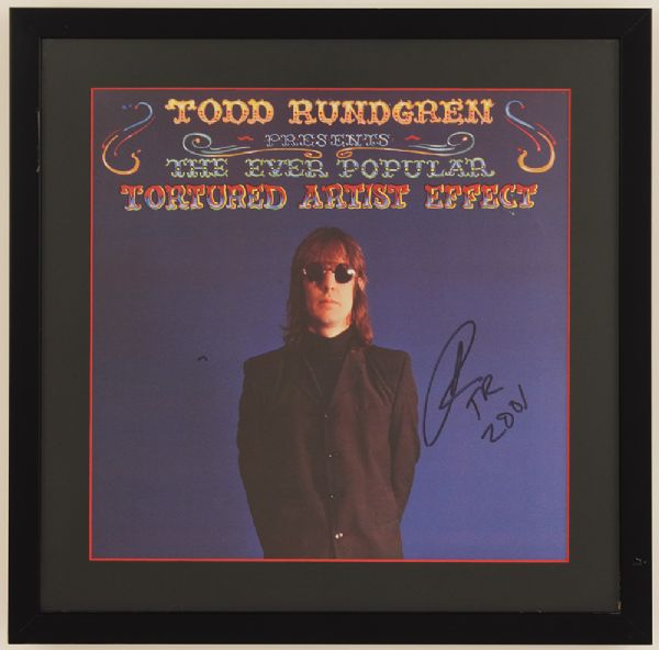 Todd Rundgren Signed "Tortured Artist Effect" Album