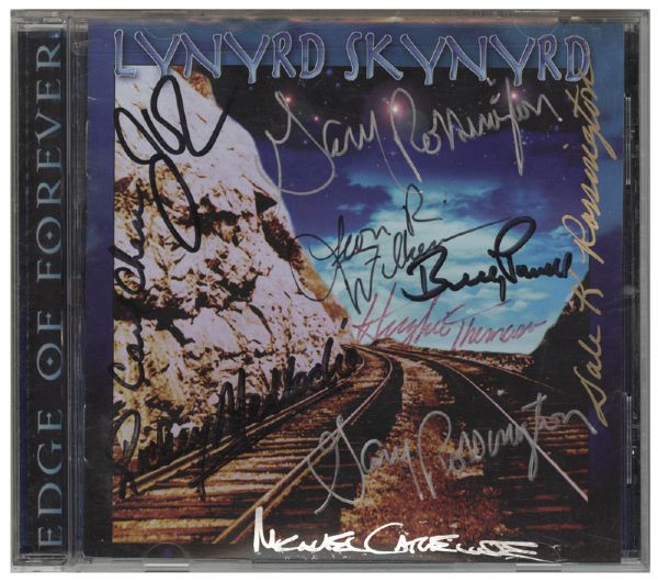 Lynyrd Skynyrd Signed "Edge of Forever" CD Insert