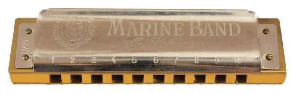 Bruce Springsteen "Born In The U.S.A." Stage Used Key of "G" Harmonica