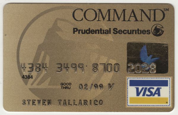 Steven Tyler Original Credit Card