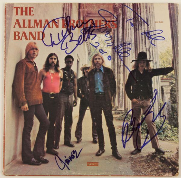 The Allman Brothers Signed Album 