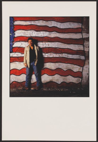 Bruce Springsteen Original Annie Leibovitz  "Born In The U.S.A." Outtake Giclee Photograph