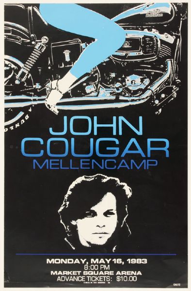 John Cougar Mellencamp Original Poster