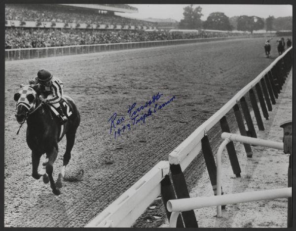 Secretariat Ron Turcotte Signed Photograph