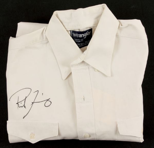 Rick Trevino Stage Worn & Signed Shirt