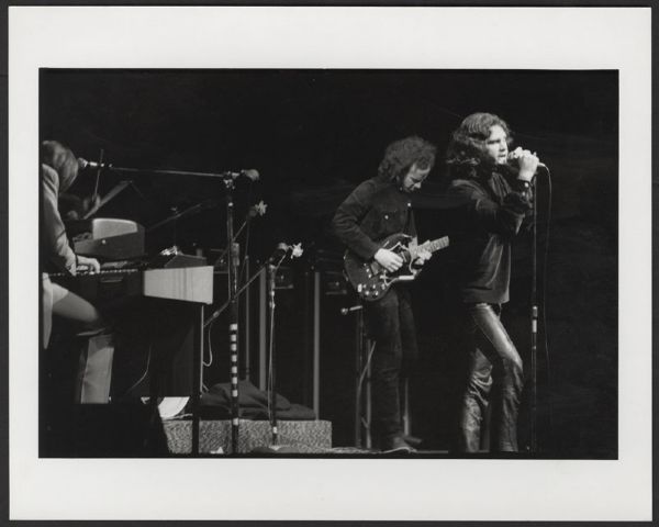 The Doors Original Linda McCartney Stamped Photograph