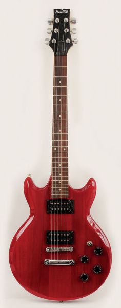 Marilyn Manson Guitar Used in Guitar Magazine Photo Shoot