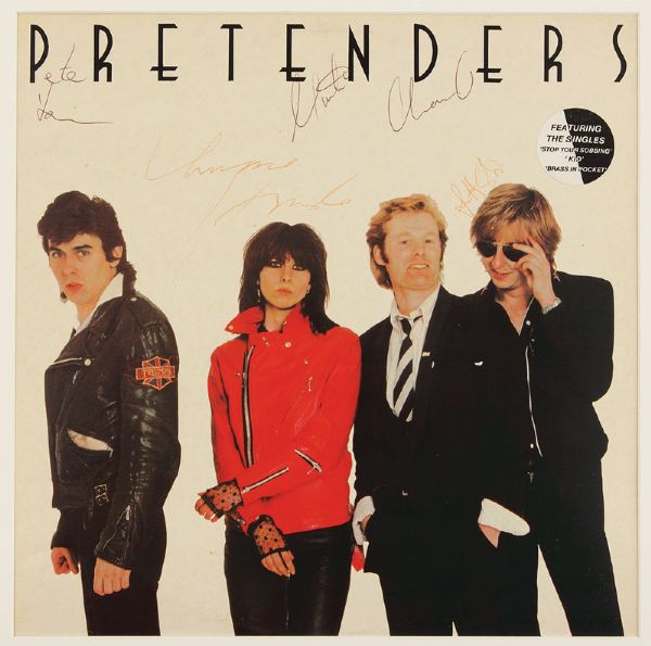 Pretenders Signed Album